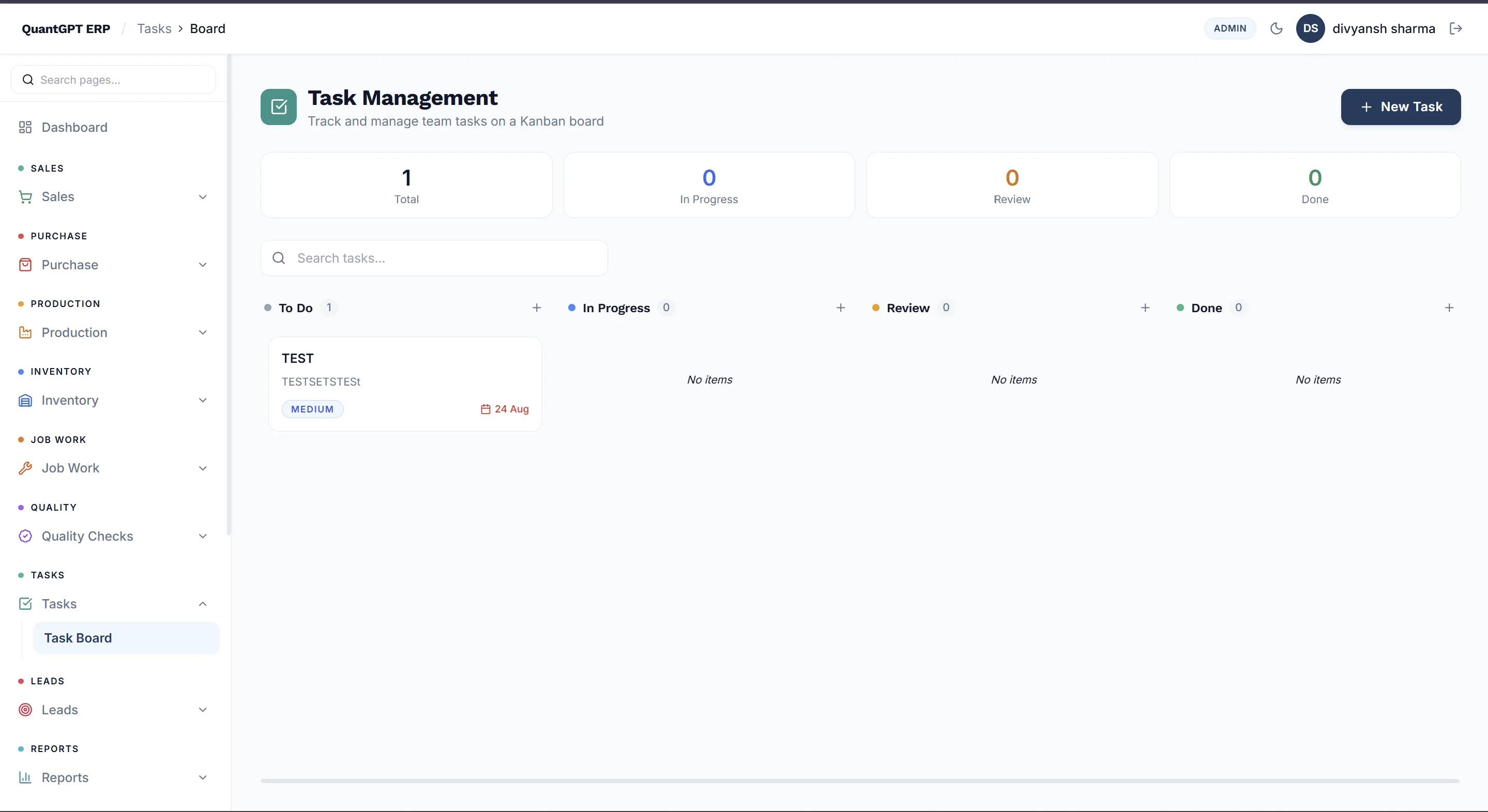 Task Management